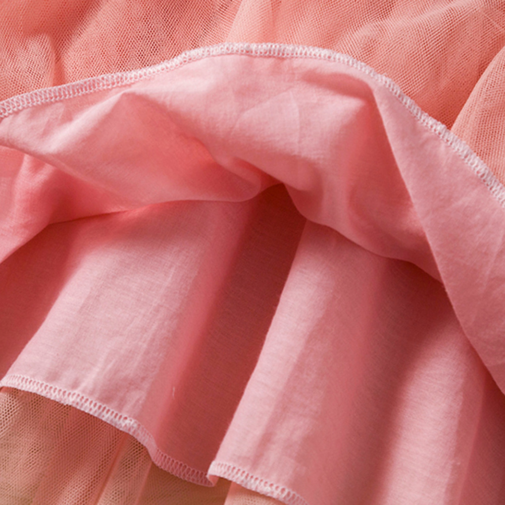 Unicorn Pink Long Sleeve Tutu Dress - Picture 4 of 4